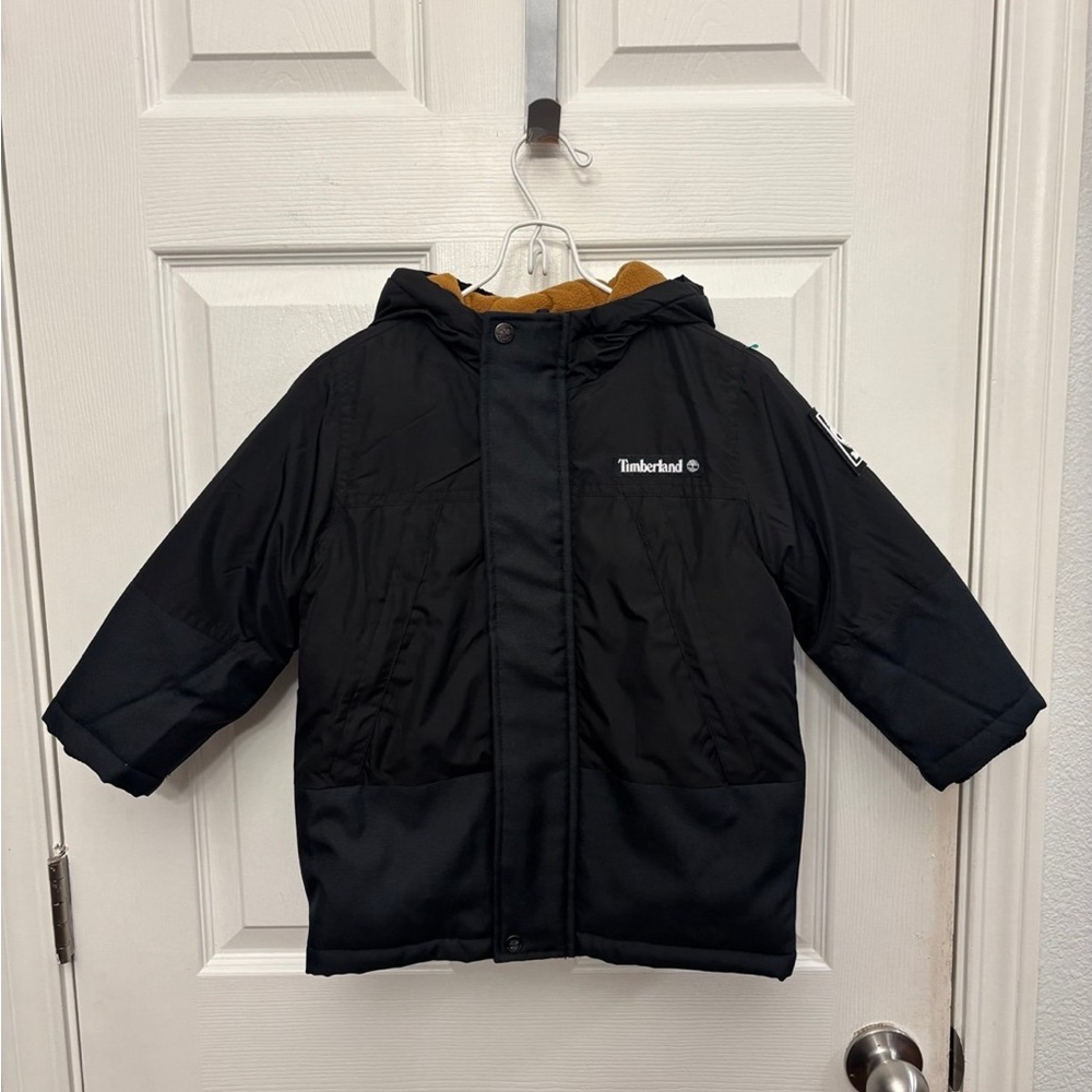 Timberland Outerwear
Toddler Boys Texture Block Coat size 2T